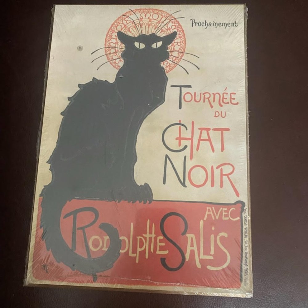 TOURNEE DU CHAT NOIR   PLAQUE